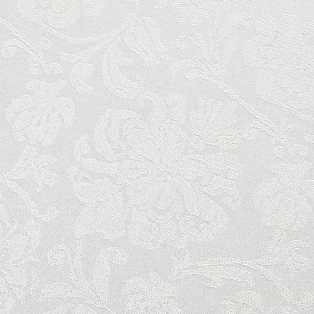brand new Set of 4 Winter Wonderland Damask Fabric Napkins in WHITE